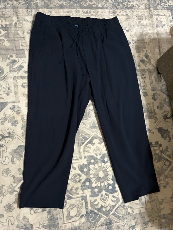 Old Navy Pants - Old Navy Navy Wide-Leg Pull-On Pants